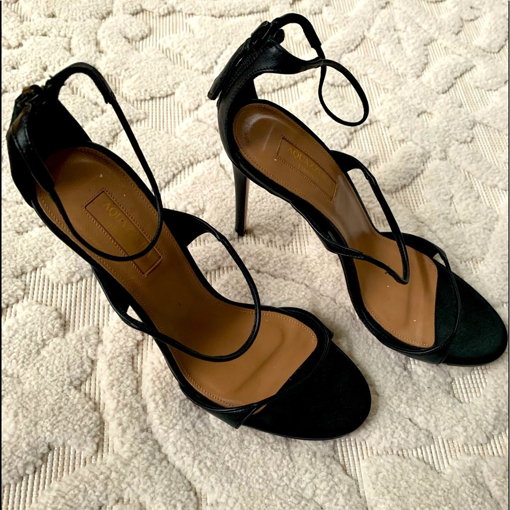 Aquazzura heels size 38/US8 like new!